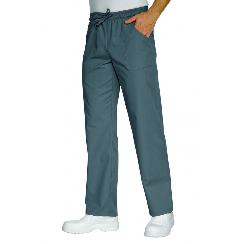 Pantalon unisexe Gris Anthracite PolyCoton