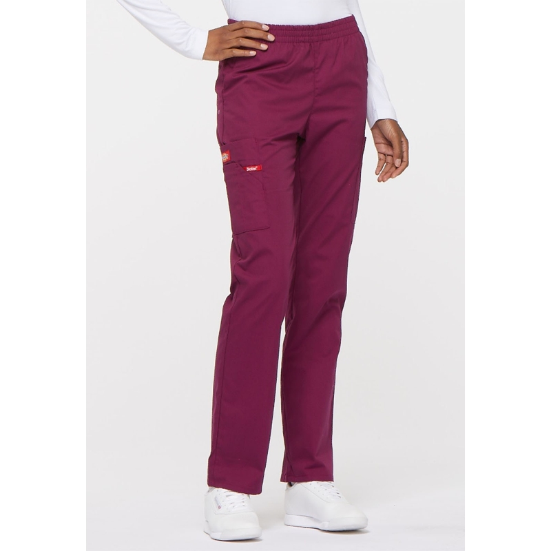 Pantalon Dickies Femme Bordeaux 86106