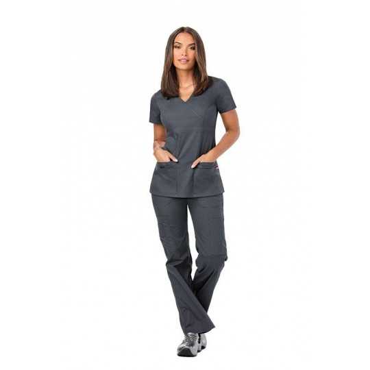 Tunique Médicale Dickies Femme Gris Anthracite 85820
