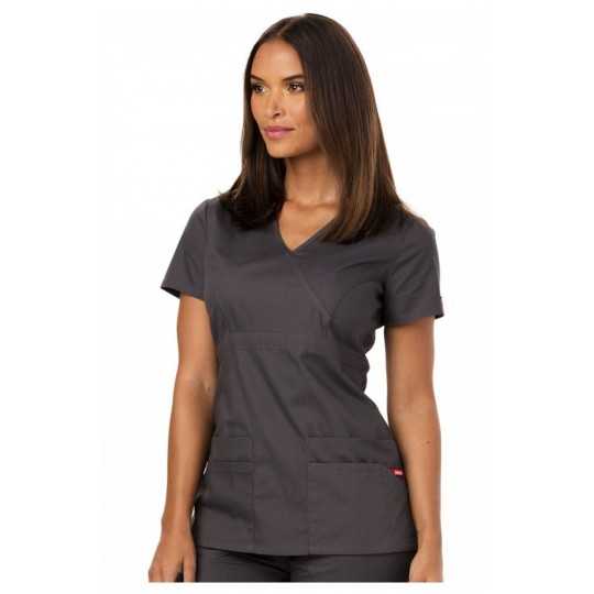 Tunique Médicale Dickies Femme Gris Anthracite 85820