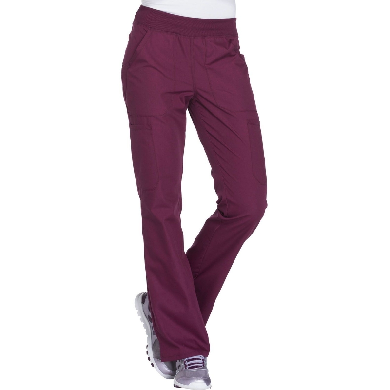 Pantalon Medical Femme Cherokee Bordeaux WW210