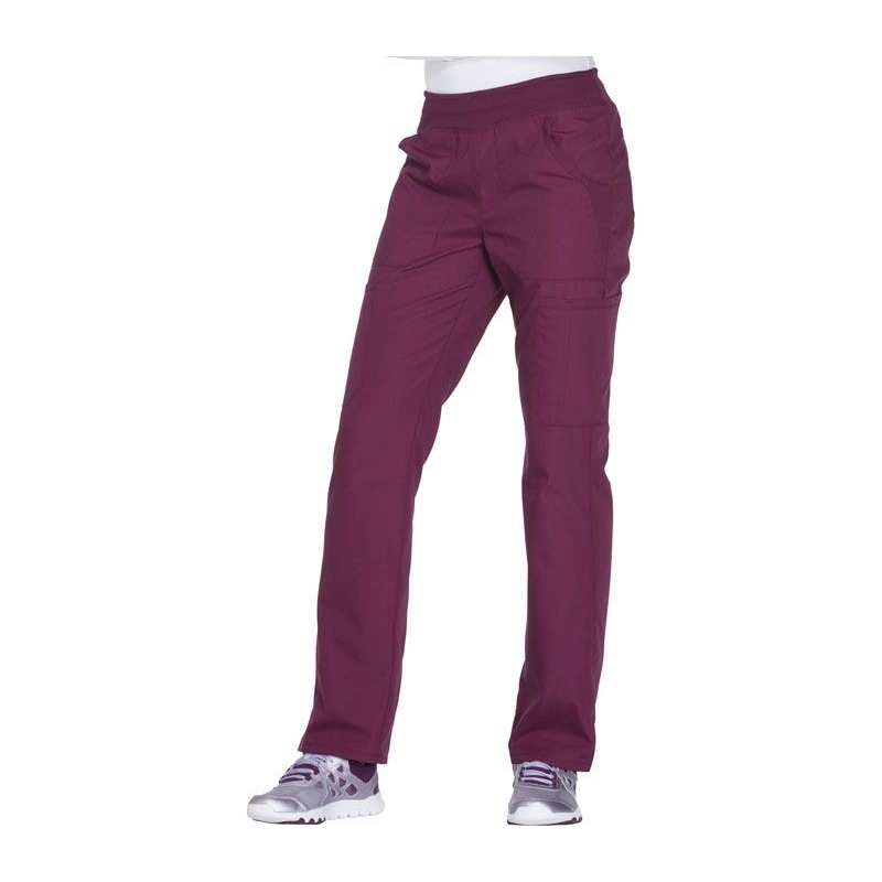 Pantalon Medical Femme Cherokee Bordeaux WW210