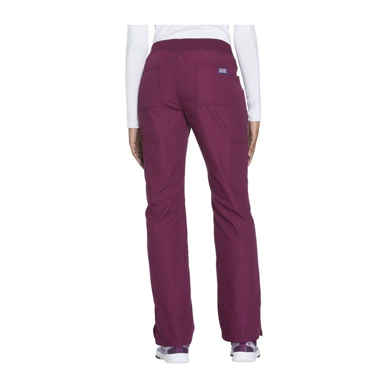 Pantalon Medical Femme Cherokee Bordeaux WW210