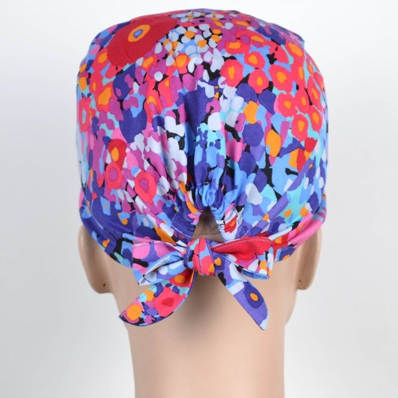 Calot Opératoire Fleurs Colorées