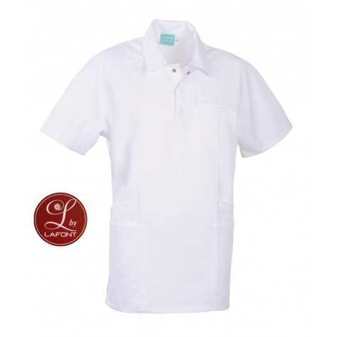 Tunique Lafont Clemix 2.0 Homme LUCA Blanc