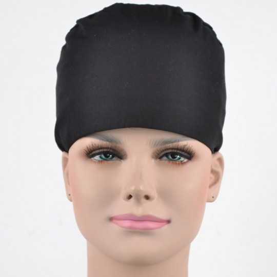 Calot Chirurgien Classique Noir Uni