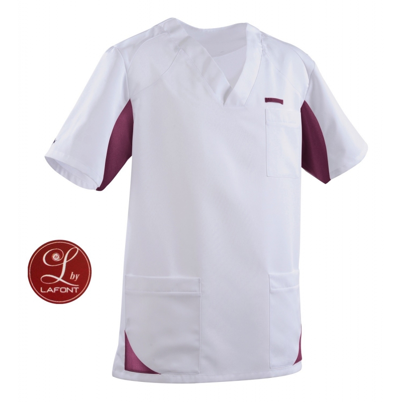 Tunique Lafont Clemix 2.0 Homme SANDRO Blanc Prune