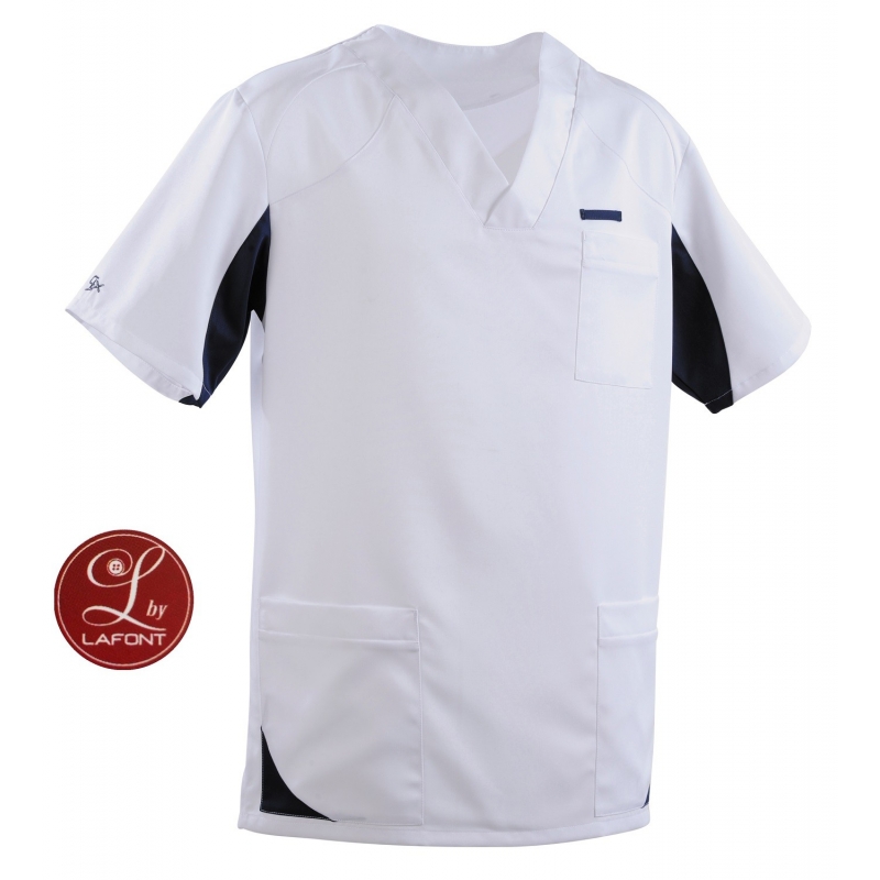 Tunique Lafont Clemix 2.0 Homme SANDRO Blanc Marine