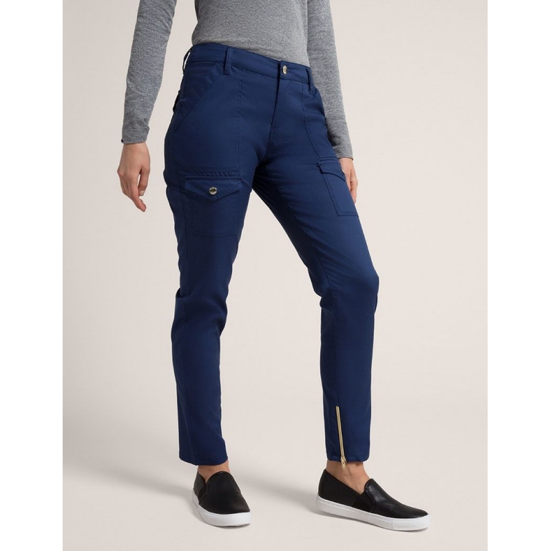 Pantalon Jaanuu "Skinny Cargo Pant" Bleu Marine Collection Jolie