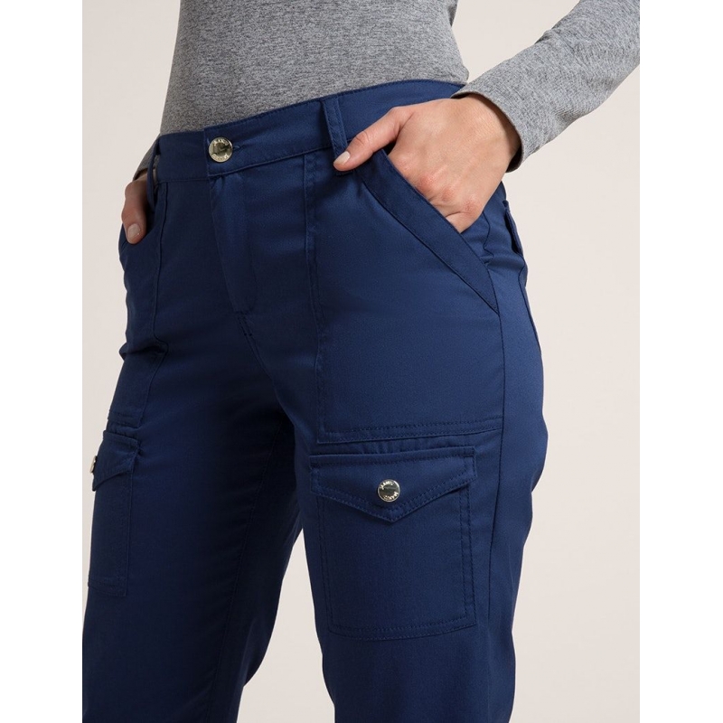 Pantalon Jaanuu "Skinny Cargo Pant" Bleu Marine Collection Jolie