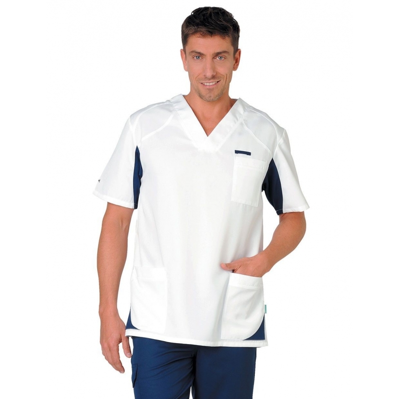 Tunique Lafont Clemix 2.0 Homme SANDRO Blanc Marine