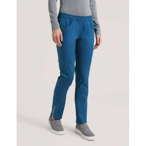 Pantalon Jaanuu "Moto Pant" Bleu Caraibe Collection Jolie
