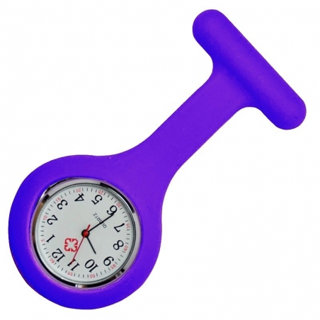 Montre Infirmière Violet