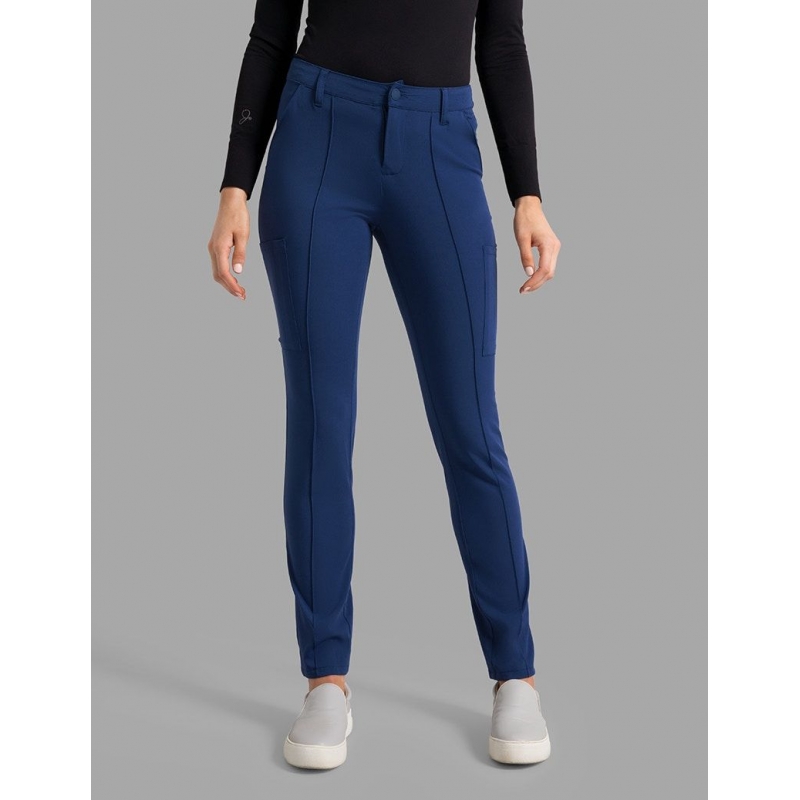 Pantalon Jaanuu "Slim Cargo Trouser Pant" Bleu Marine Collection Hudson