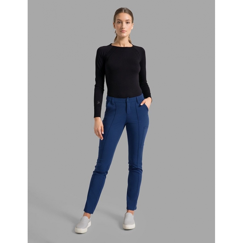 Pantalon Jaanuu "Slim Cargo Trouser Pant" Bleu Marine Collection Hudson