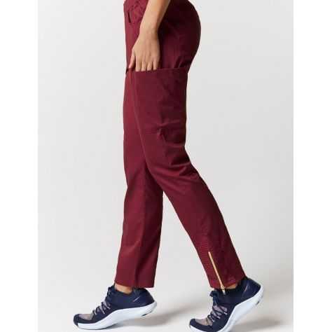 Pantalon Jaanuu "Moto Pant" Bordeaux Collection Jolie