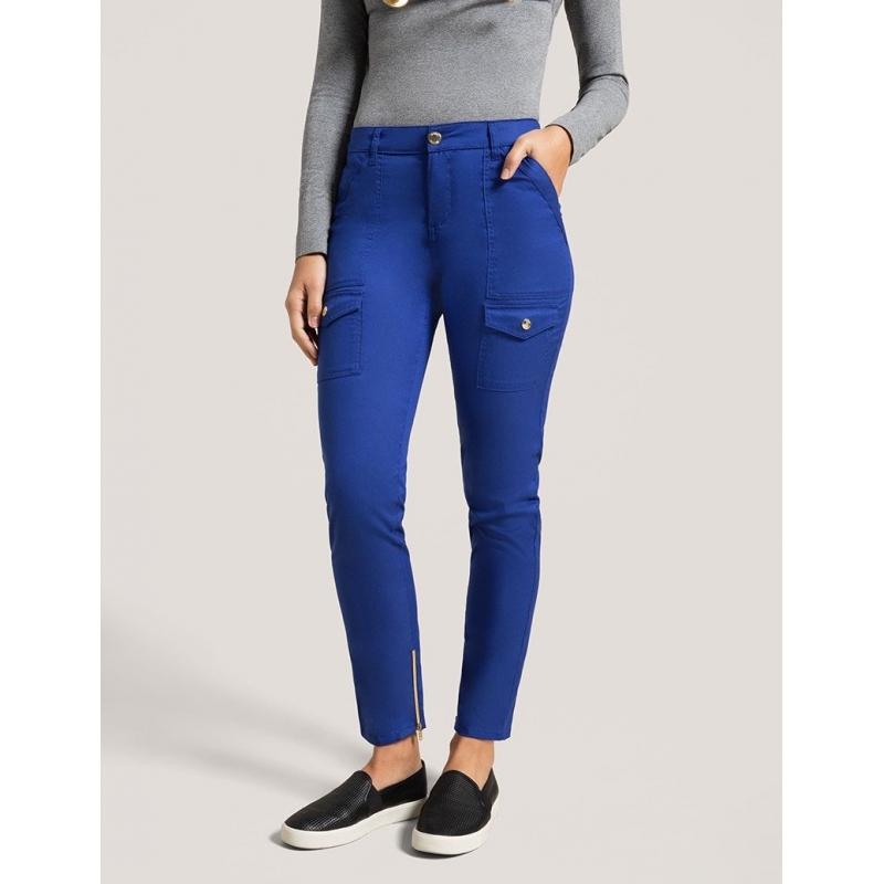 Pantalon Jaanuu "Skinny Cargo Pant" Bleu Galaxy Collection Jolie