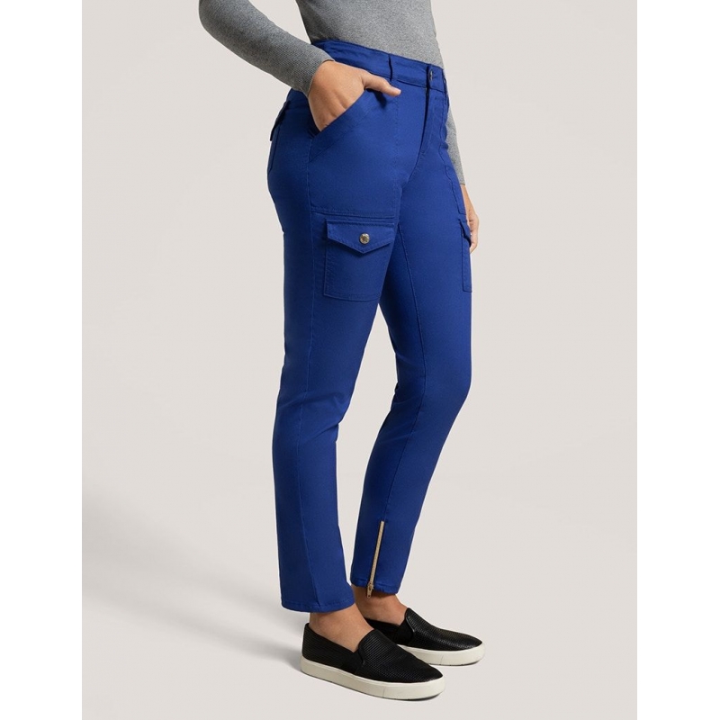 Pantalon Jaanuu "Skinny Cargo Pant" Bleu Galaxy Collection Jolie