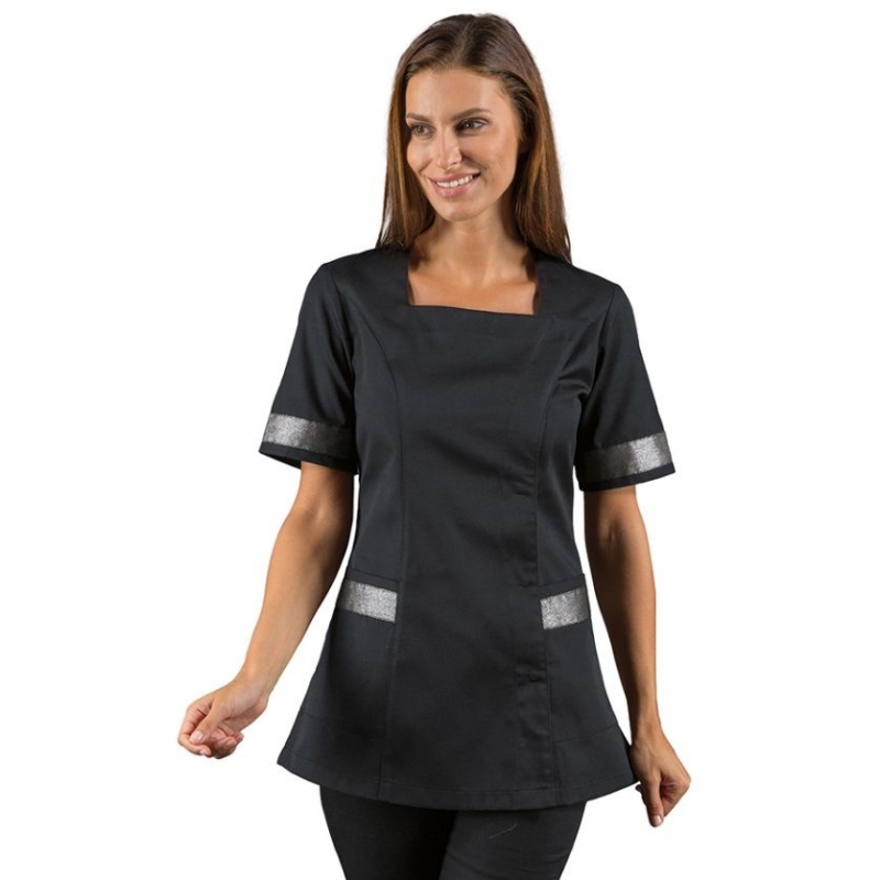 Blouse Femme Aberdeen Noir Argenté