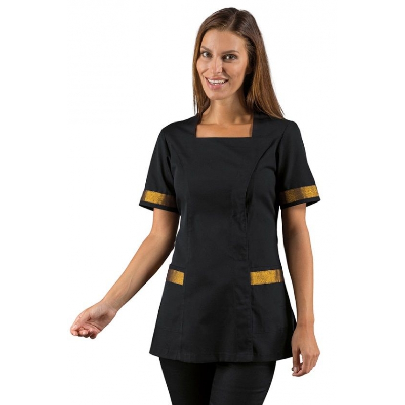 Blouse Femme Aberdeen Noir Doré