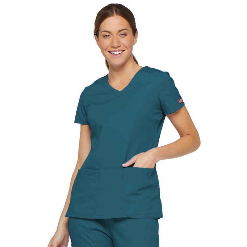Tunique Medicale Dickies Femme Bleu Caraïbe 85906