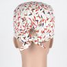 Calot Chirurgical Blanc motifs Piments