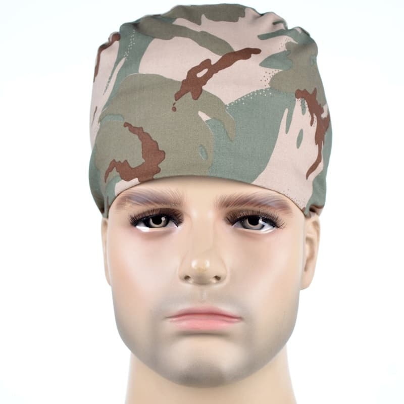Calot Opératoire Camouflage Khaki et Beige