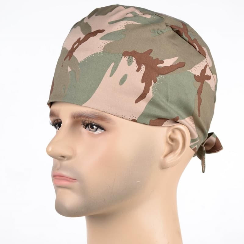 Calot Opératoire Camouflage Khaki et Beige