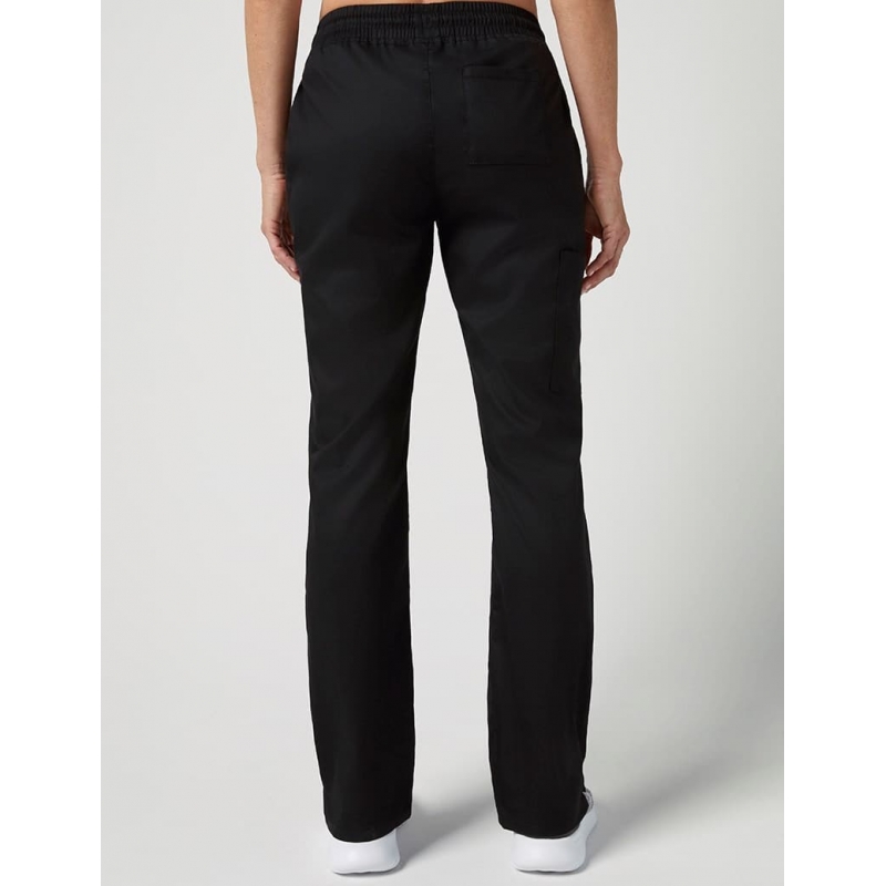 Pantalon "Straight Leg 4 Pocket Pant" Noir Collection Classic