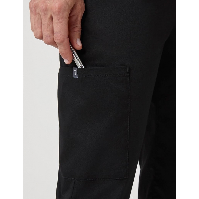 Pantalon "Straight Leg 4 Pocket Pant" Noir Collection Classic
