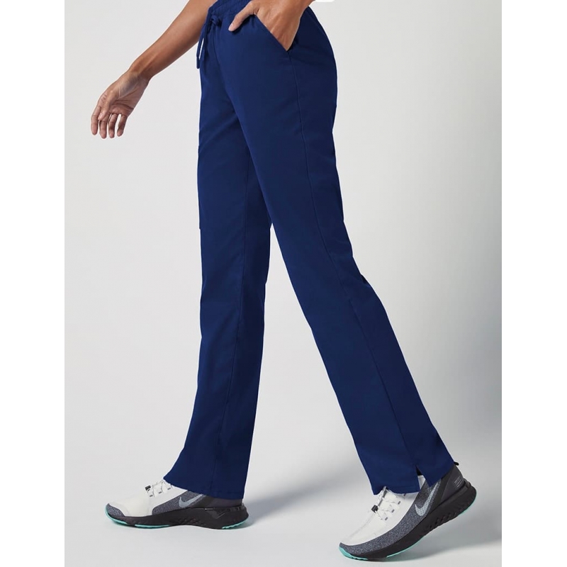 Pantalon "Straight Leg 4 Pocket Pant" Bleu Marine Collection Classic