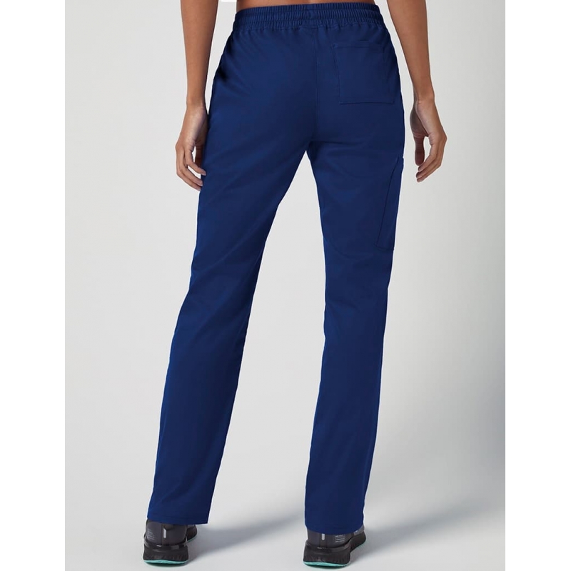 Pantalon "Straight Leg 4 Pocket Pant" Bleu Marine Collection Classic