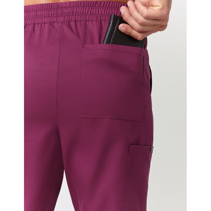 Pantalon Homme "Straight Leg Drawstring Pant" Bordeaux