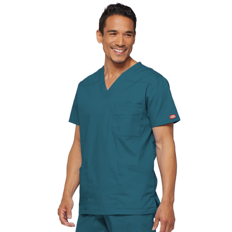 Tunique Médicale Homme Dickies 81906 Bleu Caraibe