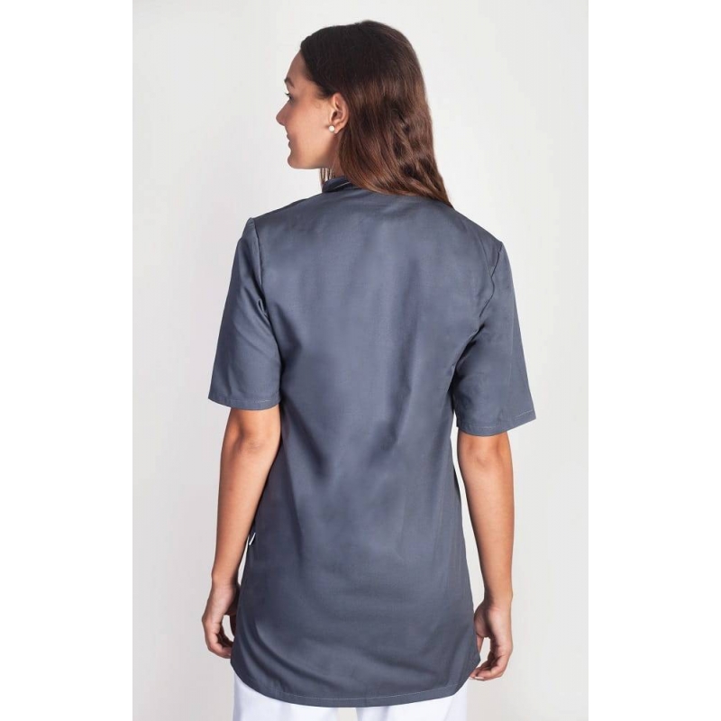 Blouse Medicale Femme Denise Gris Anthracite