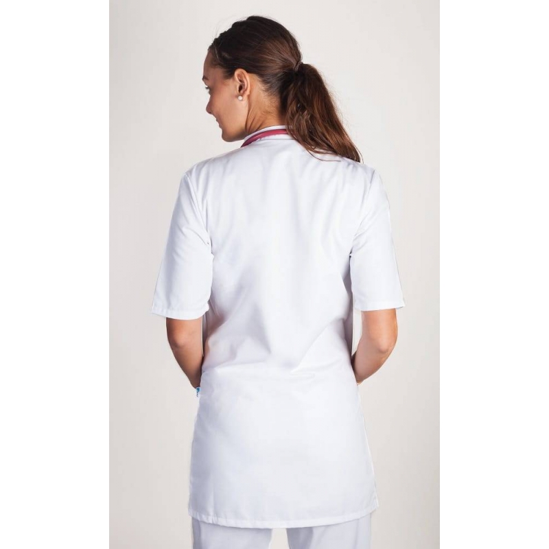 Blouse Medicale Femme Denise Blanc