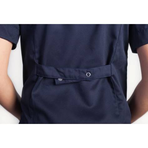 Blouse Medicale LILA Manches Courtes Bleu Marine