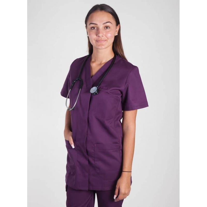 Tunique Medicale Lafont Clemix 2.0 Femme ALEXANDRA Prune