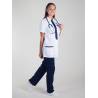 Tunique Medicale Lafont Clemix 2.0 Femme KIM Blanc Marine
