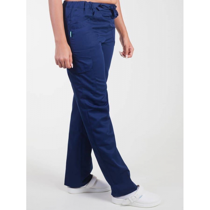 Pantalon Medical Lafont Femme JULIETTE Marine