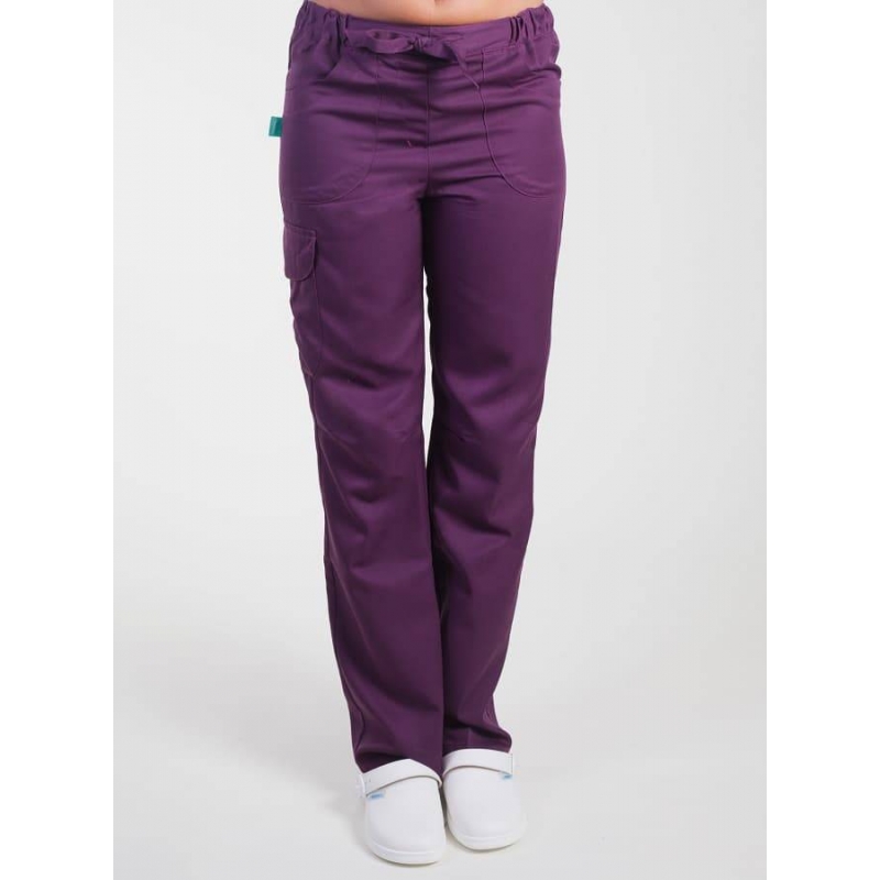 Pantalon Medical Lafont Femme JULIETTE Prune