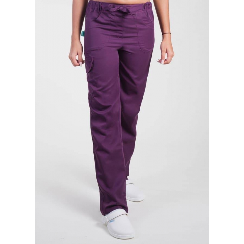 Pantalon Medical Lafont Femme JULIETTE Prune