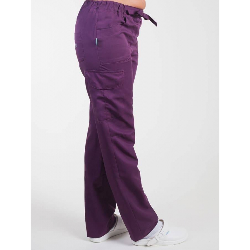 Pantalon Medical Lafont Femme JULIETTE Prune