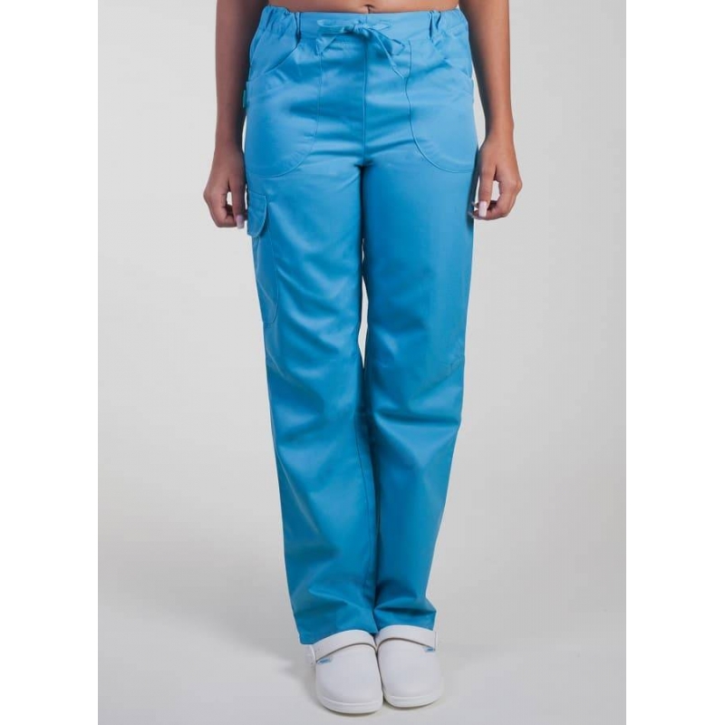 Pantalon Medical Lafont Femme JULIETTE Turquoise