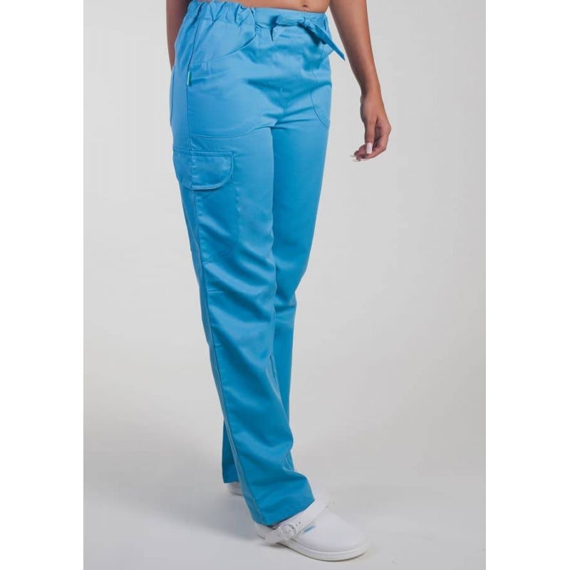 Pantalon Medical Lafont Femme JULIETTE Turquoise
