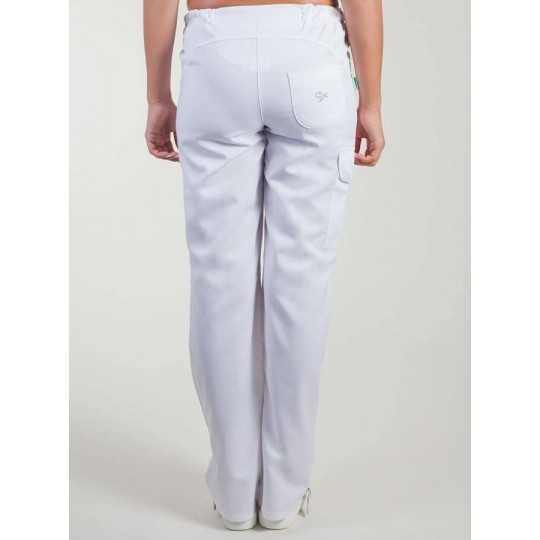 Pantalon Medical Lafont Femme JULIETTE Blanc