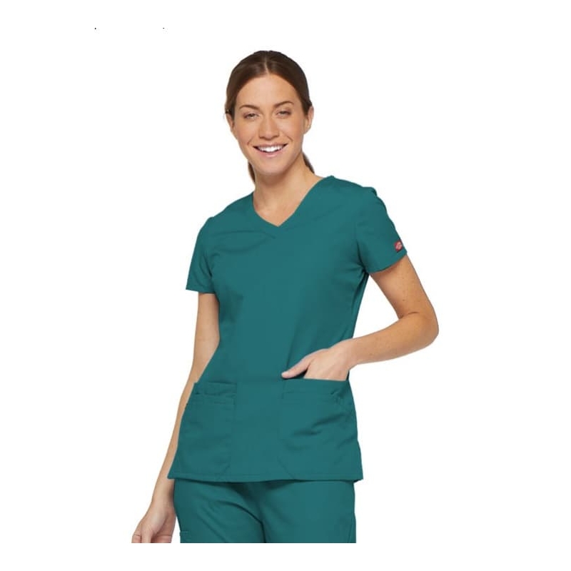 Tunique Medicale Dickies Femme Bleu Lagon 85906