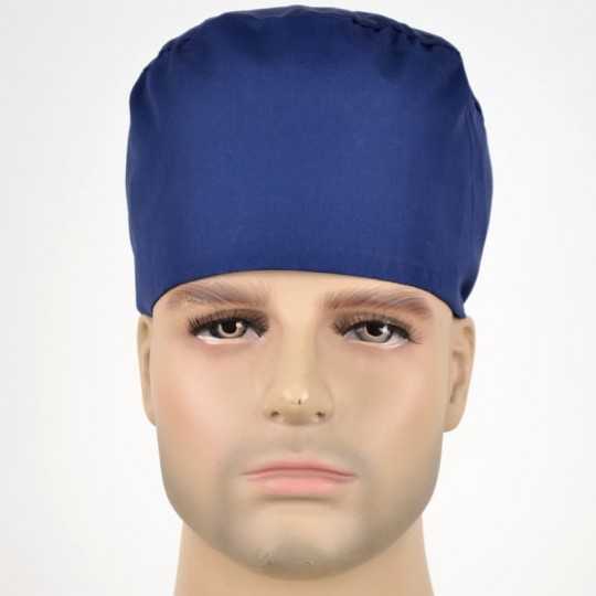 Calot de Bloc Classique Bleu Marine Uni