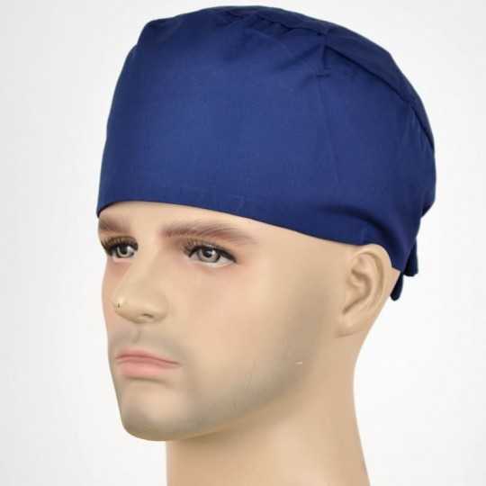 Calot de Bloc Classique Bleu Marine Uni