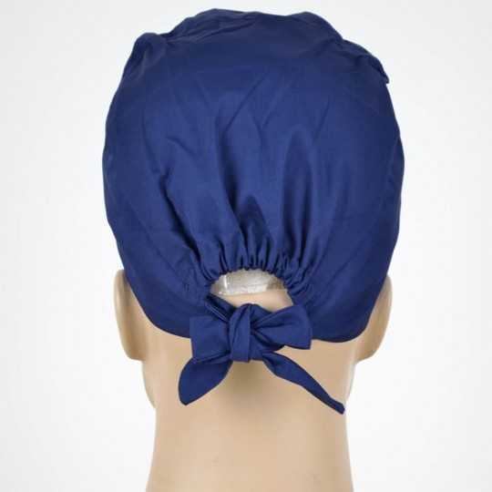 Calot de Bloc Classique Bleu Marine Uni